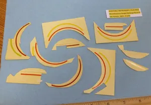 Lot Misc. Range Marking Placards (AVIATION)